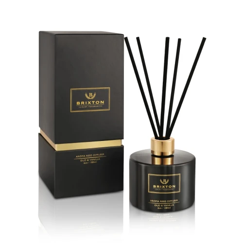 Dyfuzor zapachowy z patyczkami 180ml Oud & Vanilla
